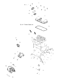 Engine, Throttle Body & Valve Cover