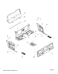 Body, Rear Floor & Fenders R16rna57a1/A9/A4/E57ah