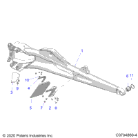 Suspension, Rear Trailing Arms