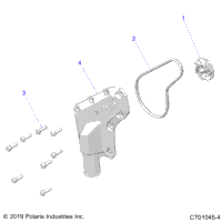 Engine, Waterpump Impeller And Cover