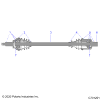 Drive Train, Front Half Shaft
