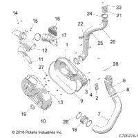 Drive Train, Clutch Cover And Ducting