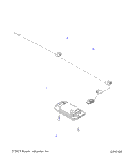 Electrical, Dome Light And Harness G24g2w99a/99B