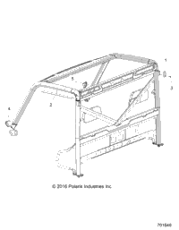 Chassis, Cab Frame Edge Cover R17rts87c1