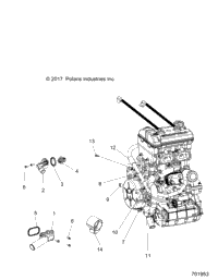 Engine, Cooling, Thermostat & Bypass