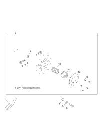 Drive Train, Secondary Clutch