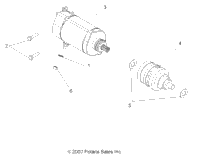 Engine, Starting Motor