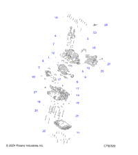 Engine, Crankcase And Crankshaft
