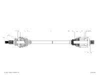Drive Train, Rear Half Shaft