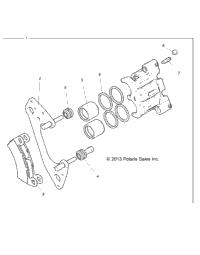 Brakes, Front Caliper