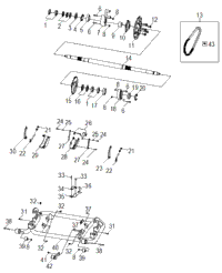 Chassis, Swing Arm And Rear Axle