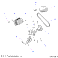 Engine, Oil Pump & Oil Cooler