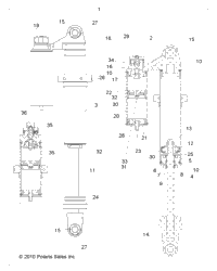 Suspension, Front Shock R12vh76ai