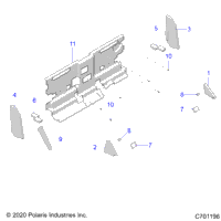 Body, Cab Foam And Rear Panel
