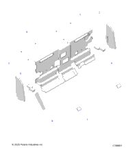 Body, Cab Foam And Rear Panel
