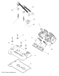 Engine, Throttle Body And Valve Cover