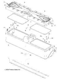 Body, Storage Box, Rear