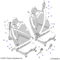 Body, Seat Belt Mounting, Rear, Standard Z24r4e92a/92B