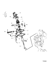Engine, Speed Control Plate