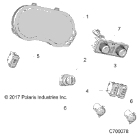 Electrical, Dash Instuments R18rru99as/Bs