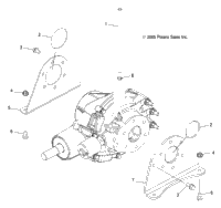 Gearcase, Mounting, Rear (4999202119920211D08)