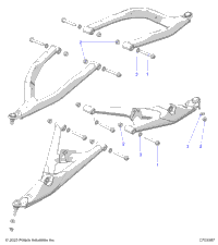 Suspension, Front Control Arms Mounting