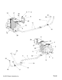 Engine, Water Cooling System