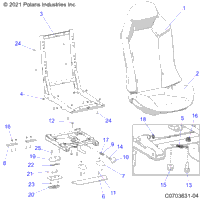 Body, Seat Asm., Driver