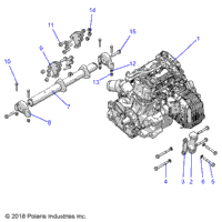 Engine, Mounting & Long Block