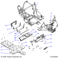 Chassis, Main Frame And Skid Plates