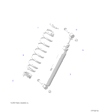 Suspension, Rear Shock Mounting R24taa99a1 Tae/A1/Ad/Am/A9