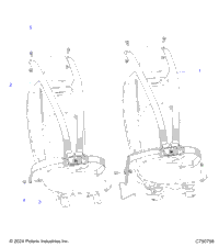 Body, Seat Belt Mounting, Front 4 Point