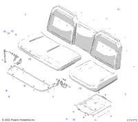 Body, Seat Asm. R25rred4fa/D4da
