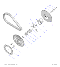 Drive Train, Secondary Clutch