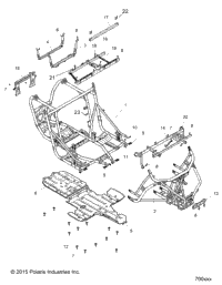 Chassis, Main Frame And Skid Plates