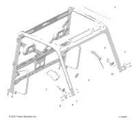 Chassis, Edge Cover And Mirror Brackets R23e3gc3fd/Sc3cd/Sc3fd