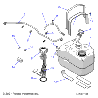 Fuel System, Fuel Tank Asm