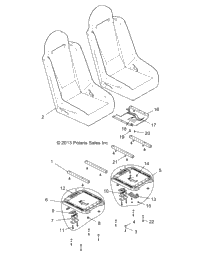 Body, Seat Asm. And Slider Z14ve7eaj
