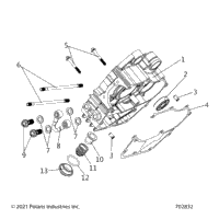 Engine, Crankcase Comp, Right