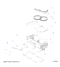Engine, Cylinder And Piston