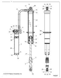 Suspension, Rear Shock Mounting (700207)