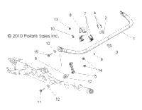 Suspension, Torsion Bar, Rear