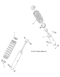Suspension, Rear Shock