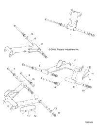 Suspension, Rear Control Arms