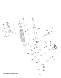 Suspension, Front Strut R16rma57f1/N1/Efh/Sf1/2N1