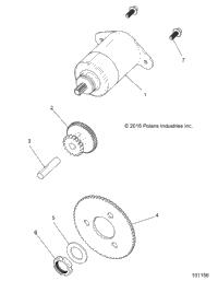 Engine, Starter Motor