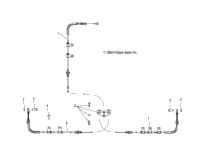 Park Brake Lock Cables