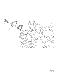 Engine, Rear Gearcase Cover