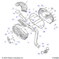 Drive Train, Clutch Cover And Ducting