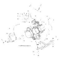 Engine, Mounting